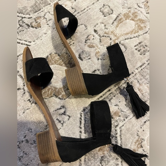 Rock & Candy black suede strappy sandal - Picture 2 of 3